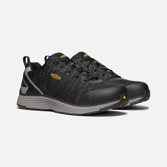 Keen Shoes - KEEN ReGen Black Utility Sparta Aluminum Toe Sneaker 38W 7.5M ASTM F2413